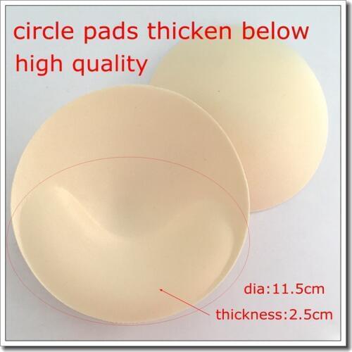 10pairs/lot Women Removeable Foam Bra Pads bikini pads swimsuit pad inserts thicken push up swimwear bra cups breathable holes