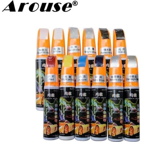 12 Colors Car Scratch Repair Agent Auto Touch Up Pen Car Care Scratch Remover Paint Care Special Auto Paint Pen Car Accessories