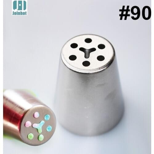 #90 big size Unique Design Russian Icing Piping Nozzles Cake Decoration Decor Tips Tool