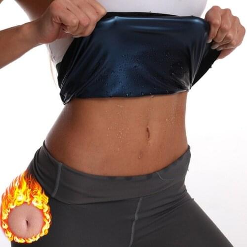 Neoprene-Free Waist Trainer Sweat Trimmer Belt Women Slimming Sheath Weight Loss Sauna Effect Belly Cincher Shapewear Body Shape