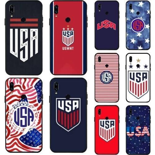 American USA Flag Phone Case For Xiaomi Redmi note 8 9 pro 7 8T 9A 9S K20
