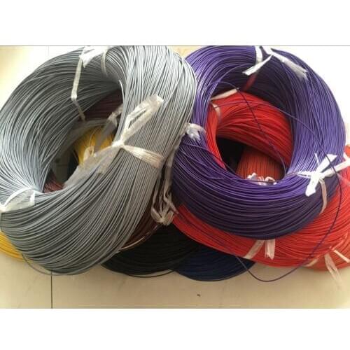 10M 32.8FT 26 AWG Flexible Silicone Wire RC Cable 26AWG 30/0.08TS Outer Diameter 1.5mm Electrical Wire Cable DIY Industry