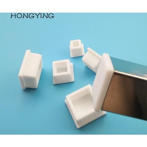 Food Grade Environmental Protection Square Silicone Rubber Plug 18mm 20mm 25mm for Dustproof, Anti - collision and Shelter