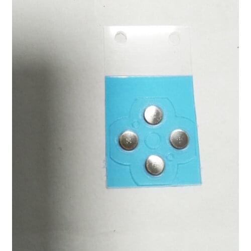 1set/2pcs OEM Function Button Cross Keys Metal Conductive Paste for Nintend 3DS Cross Button Metal Patch For 3DS Controller