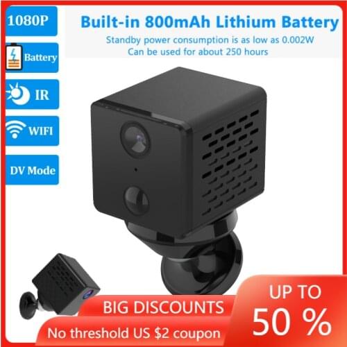 Vstarcam CB73 1080P Mini Camera Wifi Camera IP Camera Rechargeable Battery Camera Video Security Surveillance Camera IR Camera