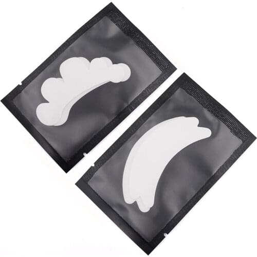 10/25 Pairs Patches for Eyelash Extension Under Eye Pads Paper Patch Lint Free Stickers for Grafting False Eyelashes