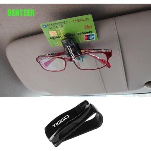 Plastic Car Sunshade Glass Clip Holder For CHERY TIGGO 2 3 4 5 7 8 PRO PLUS ARRIZO 5