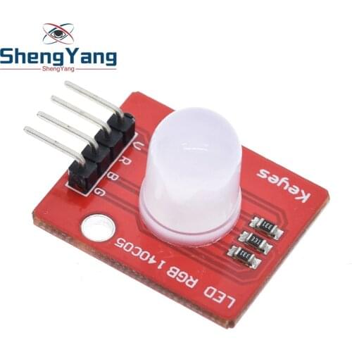 ShengYang 10mm Full Color RGB LED Module140C5 Electronic Building Blocks for Arduinos DIY Starter Kit