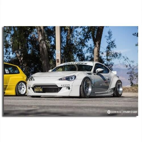 Toyota 86 Tuning Classic Car Sport Cars Posters Canvas Printed Wall Art For Home Decor Living Room Decorations