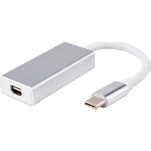 USB C to Mini DP 4K 60Hz USB 3.1 Type C to Mini Display Port Adapter Thunderbolt 3 to Mini DP Converter for MacBook Pro