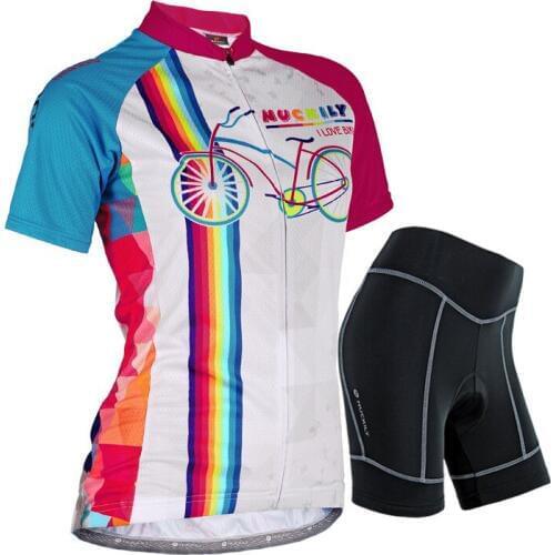 Women Cycling Clothing Wear 2021 Bike Jersey Body Set GEL Pad Bicycle Clothes Mallot Suit Female Sports Kit MTB Trisuit Dress