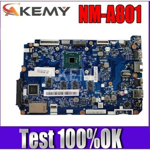 Akemy For Lenovo ideapad 110-15IBR Laptop Motherboard SR2KN N3060 4GB RAM 5B20L46211 CG520 NM-A801 MAIN BOARD