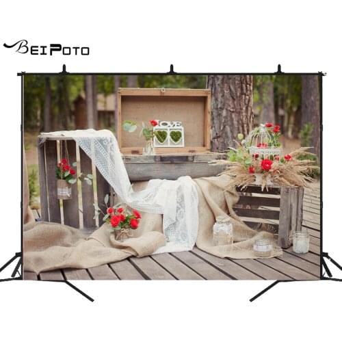 BEIPOTO Outdoor photo backdrop valentines day photography background baby child picture rose party decoration photocall studio