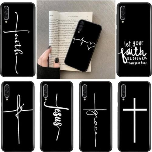 Faith Christian Religious Jesus Phone Case For Samsung Galaxy J2 J4 J5 J6 J7 J8 2016 2017 2018 Prime Pro plus Neo duo