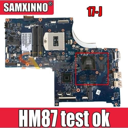 For HP ENVY 17-J 6050A2563801 720267-501 HM87 N14P-GT-A2 notebook motherboard Mainboard full test 100% work