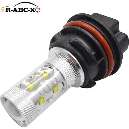 1Pcs C'REE 50W Motorcycle Headlight Motorbike Headlamp HS5 For Yamaha Honda Suzuki 10V-80V 12V 24V 48V 6000K White High Low Beam