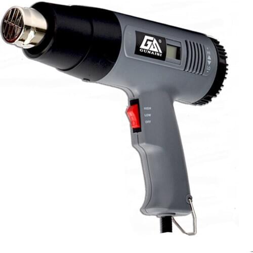 Hot Air Gun Shrink film sealing thawing auto repair paint removal Baking Gun Baking Grab Heat Shrinkable Film 1800W