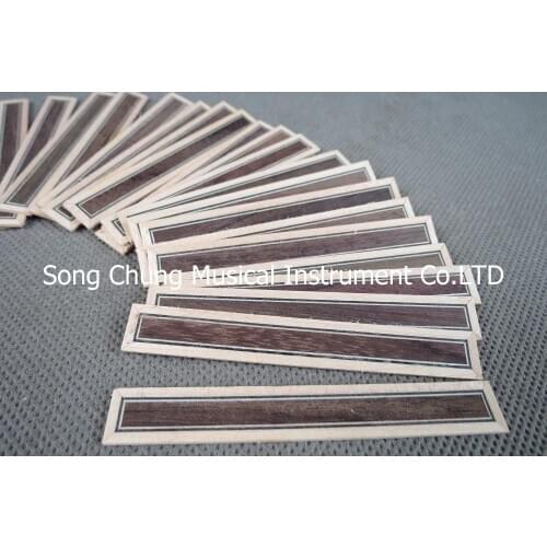Classical Guitar maple bridge 10pcs tie blocks maple inlay Rosewood A-01