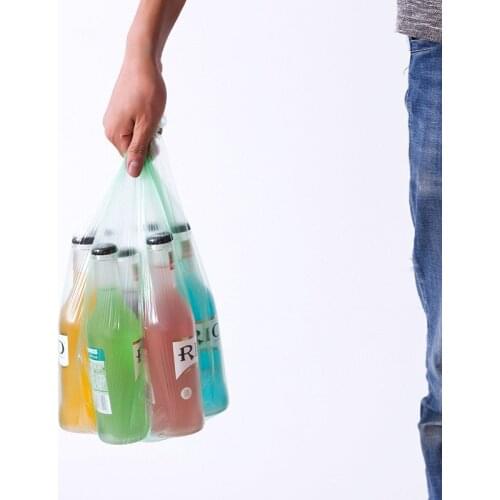 Kitchen Toilet Household Point Break Plastic Bag Thickened New Material Color Garbage Bag 5 Volumes 100 Pack