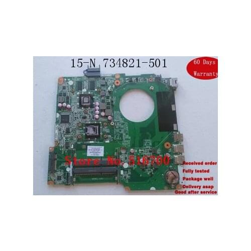 Motherboard DA0U93MB6D0 Laptops For HP Pavolion 15-n001la 15-N 15z-N 734821-501 734821-001 System Motherboard