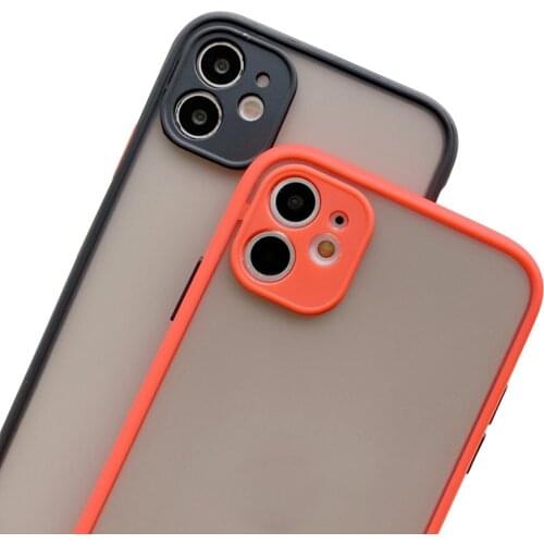 Skin feel fashion mobile accessories phone cover good quality colorful cellphone case for iphone 11 pro for xs max