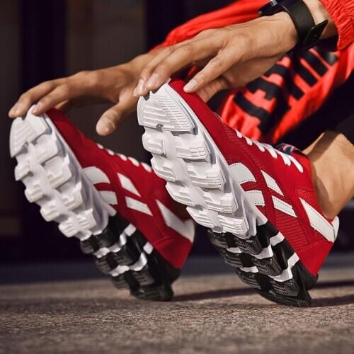 2020 New Spring Autumn Men Running Shoes for Outdoor Comfortable MenTrianers Sneakers Men Sport Shoes Athietic Breathable Blade