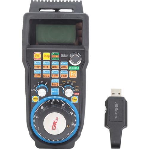 New Wireless USB MPG Pendant Handwheel Mach3 For CNC Mac.Mach 3 4 axis Controller