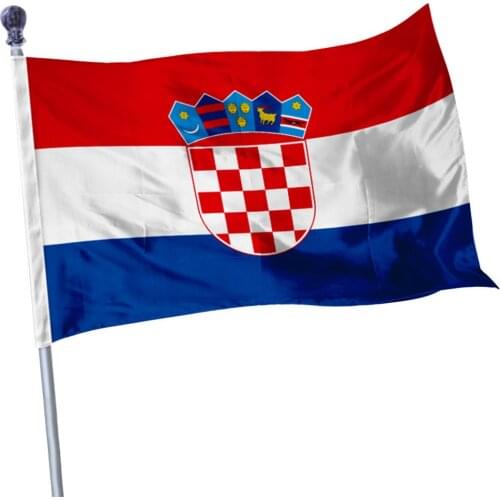 Croatia Flag NEW 90x150cm Croatian National Flag 100% Polyester 3x5ft Flag Of Croatia Outdoor Garden Decoration Hanging Flag