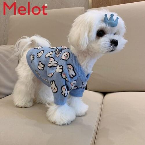Pet Clothes Dog Sweater Puppy Small Dog Cat Autumn