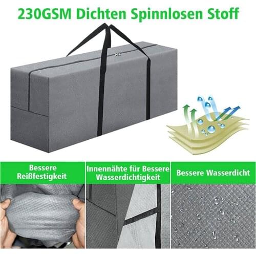 Car Trunk Organizer Box Waterproof Auto Large Capacity Storage Bag 3-layer Non-woven Fabric Luggage Bag For Car Interior