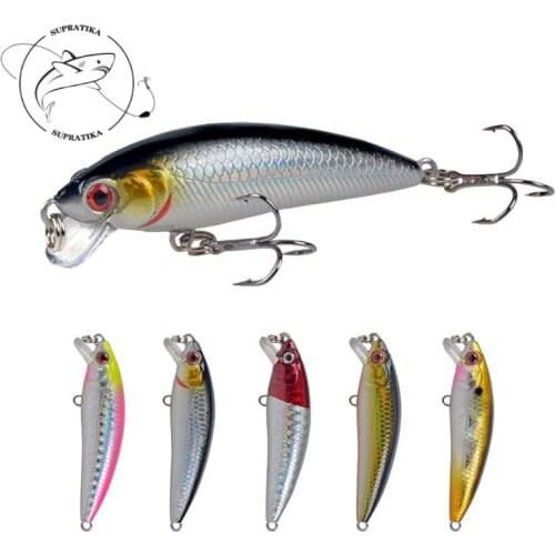 Fishing Lure Outdoor 5Pcs/set 3D Simulation Eyes Magnet Lure Bait 6cm/5.5g Fake Bait Striped Bass Floating Water Swim bait