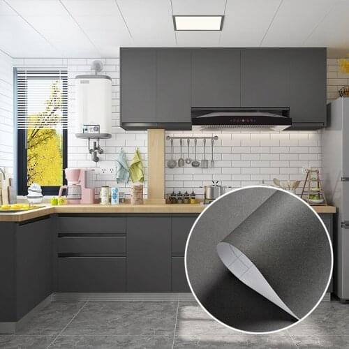 Self Adhesive Film Wall Stickers Furniture Renovation Stickers Desktop Door Wardrobe Kitchen Cabinet Waterproof Films Wallpaper