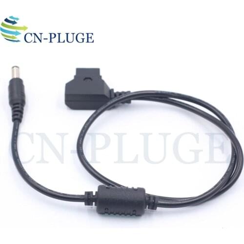 Built-in protective plate D-Tap Male to DC 5.5x2.1mm Cable for Atomos monitor power cord