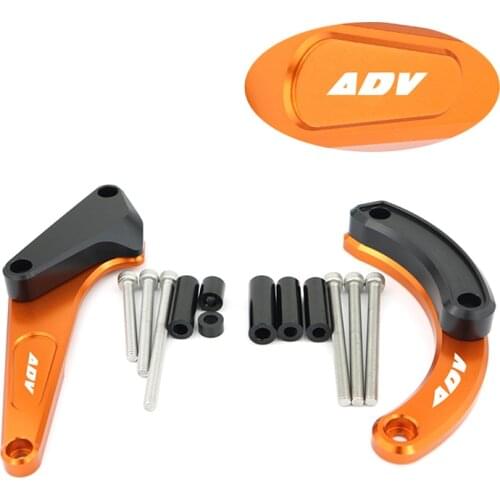 Crash Protector For KTM 790 adventure 2019-2020 CNC Aluminum and POM Motorcycle Stator Engine Cover Guard Protector Frame Slider