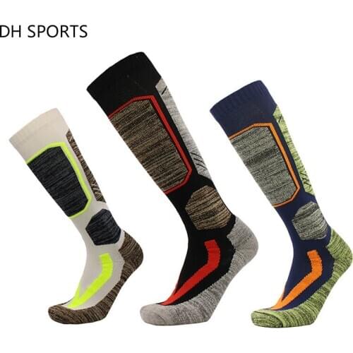 2018 Ski Socks Football Soccer Sock Cotton Men Women Cycling Snowboard Sport Socks Skiing Socks Top Quality
