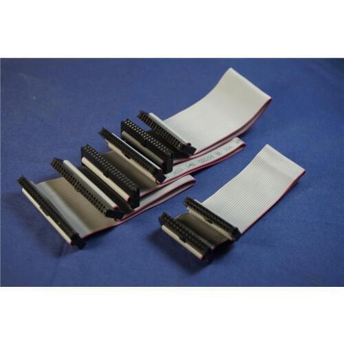 5pcs 50 Pin 2.0 mm IDC Socket Extension Cable 50 Position 10 20 30 40 50 60 80 100 CM ISP JTAG DAP AVR UL2651 1.0 mm Cable