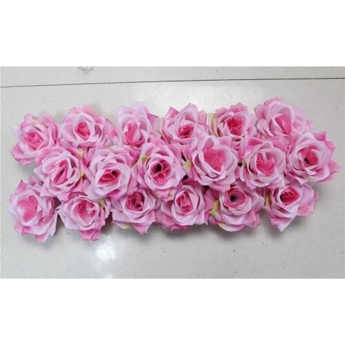 FREE SHIPPING pink 10pcs/lot large floral arrangement Wedding arch square pavilion corners decorative silk flower props
