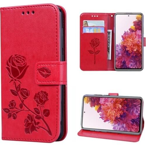 Flower Cover For Samsung Galaxy S20 Fan Edition Wallet Cases for Samsung S20 Ultra S10e Lite Plus Fundas For Samsung S20 FE Case