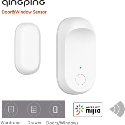 Qingping Low Power Consumption Bluetooth 5.0 Door&Window Sensor Remote Alarm Work with Mijia APP Support Smart Product Linkage
