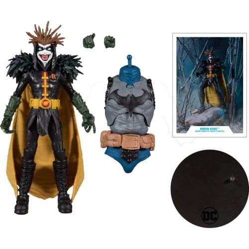 DC Comics DARK NIGHTS: DEATH METAL Scale 1/10 Joints Movable 7-inches Action Figure Model Ornament Toys Limited Collection