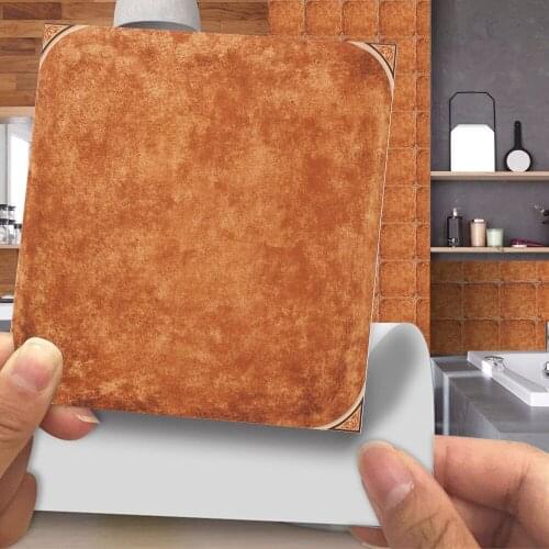 Kitchen Wall Stickers 3D Vinyl Decorative Films Waterproof Tile Sticker Decal Mural Self Adhesive Peel and Stick DIY Home Decor