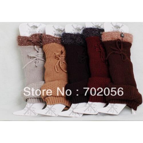 Fashion shining Womens leg warmers LEG Boot CORVER Sexy Socks 20 pairs/lot #2455