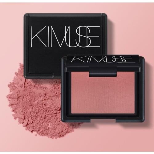 Monochrome Blush Matte Natural Naked Makeup Repair Face Rouge Blush Cream Highlights Multifunction Plate