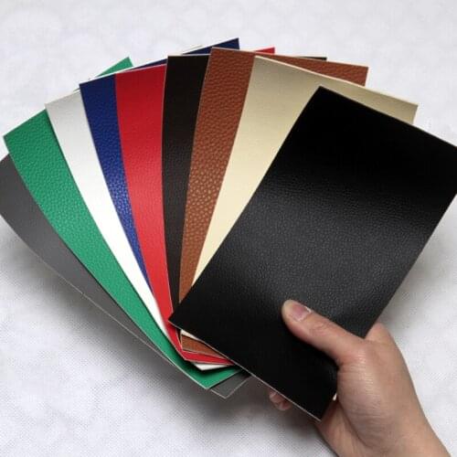 21 colors No Ironing Self Adhesive Stick on Sofa clothing Repairing Leather PU Fabric big stickr Patches