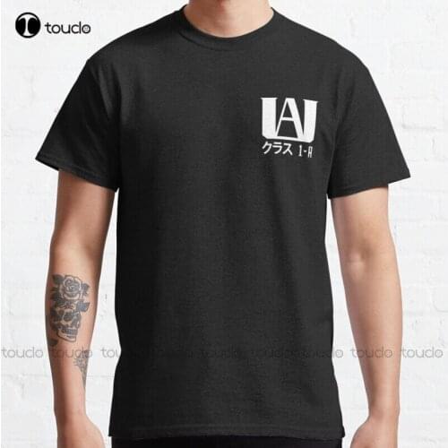 New U.A. High Student Class 1-A Hero Course Classic T-Shirt Cotton Tee Shirt S-5Xl Unisex men hawaiian shirts