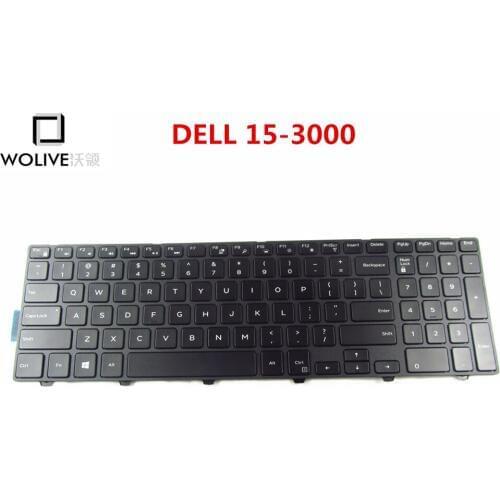 Genuine New US Keyboard For Dell Inspiron 15 3000 5000 3541 3542 3543 5542 US Keyboard BACKLIT 0G7P48 Replacement