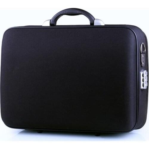 Briefcase Designer Bag Passport Cover Laptop Tote Brief Case Portfolio Organizer Business Travel Black Bag