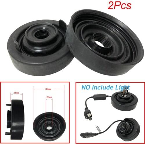 80mm Car Headlight Bulb Dust Cover 80mm Retrofitting Soft Rubber Waterproof Cap For LED Headlight HID Xenon Lamp Installation
