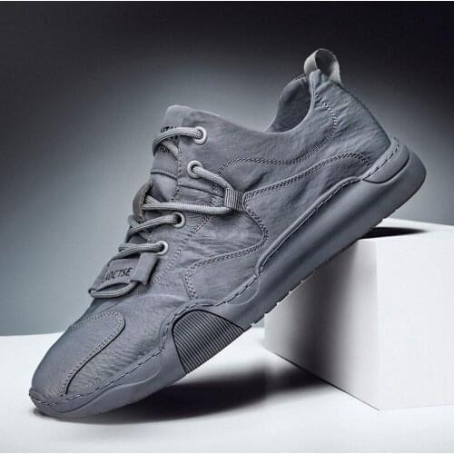 2021Men Shoes fashion Canvas Loafers Breathable Autumn lace up comfortable Casual Shoes Outdoor Men Sneakers shoes2021