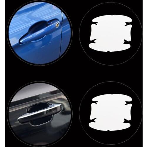 4Pcs Car Door Handle Stickers Protector Film For Nissan X-trail Xtrail T32 Rogue 2014 - 2020 Accessories